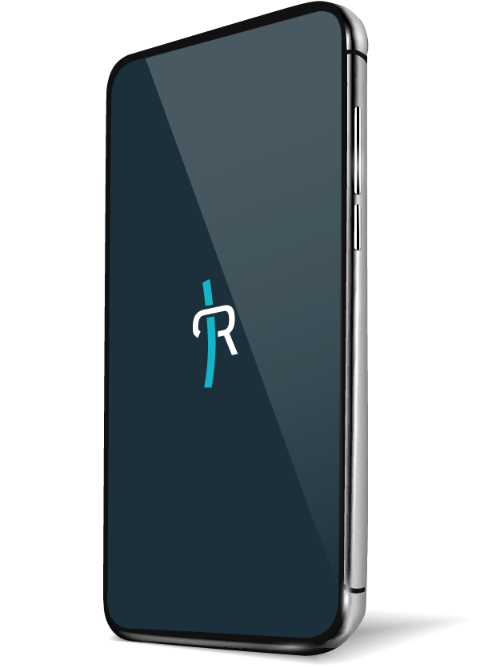 Handy mit App Icon Routesmanager